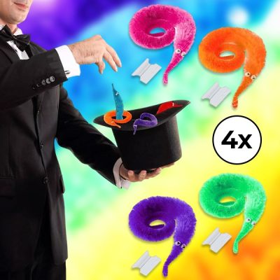 Čarovné krútiace sa červíky (4ks) | SWORMS